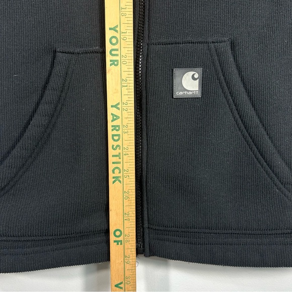 Carhartt Regular Fit Fleece Full Zip Vest; Chest Zip Pocket; Mens Size Medium - Picture 6 of 15